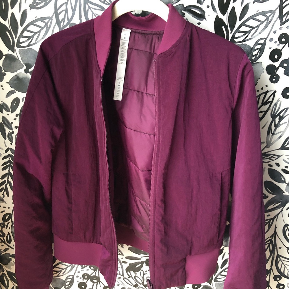 Lululemon reversible jacket size 6